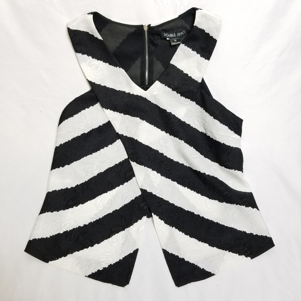 Gorgeous Silkie Criss Cross Front Sleeveless Top - Picture 6 of 8